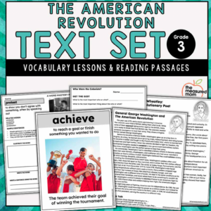 The American Revolution: Text Set for 3rd Grade